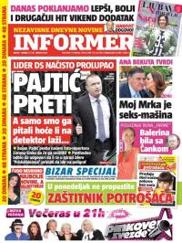 Informer - broj 1054, 17. okt 2015.
