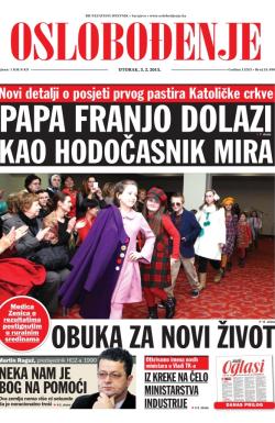 Oslobođenje - broj 24.490, 3. feb 2015.