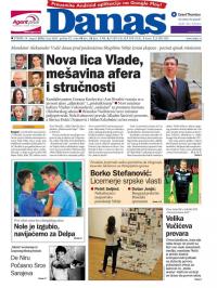 Danas - broj 6889, 9. avg 2016.