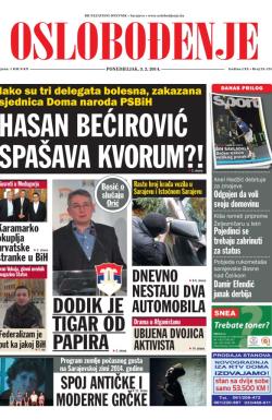Oslobođenje - broj 24.125, 3. feb 2014.