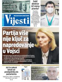 Vijesti - broj 8173, 9. jan 2021.