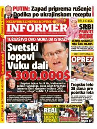 Informer - broj 1852, 28. maj 2018.
