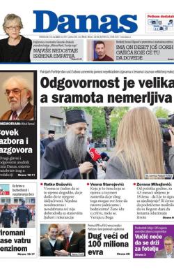 Danas - broj 9301, 15. maj 2023.