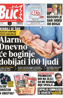 Blic - broj 7505, 5. jan 2018.