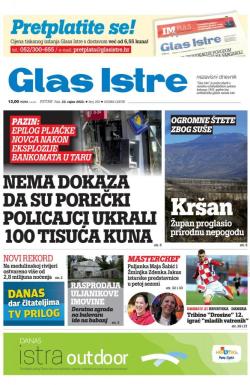 Glas Istre - broj 262, 23. sep 2022.