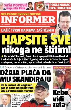 Informer - broj 544, 15. feb 2014.