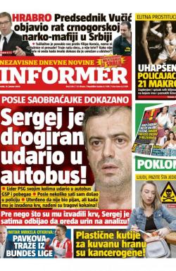 Informer - broj 2352, 15. jan 2020.