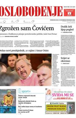 Oslobođenje - broj 25890, 24. dec 2018.