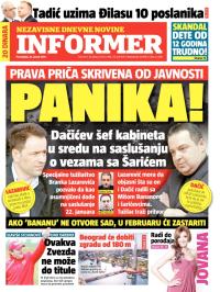 Informer - broj 521, 20. jan 2014.