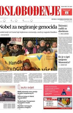 Oslobođenje - broj 26235, 11. dec 2019.