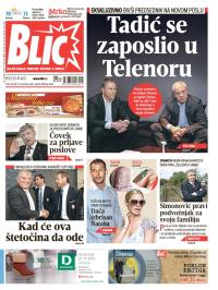 Blic - broj 6028, 21. nov 2013.
