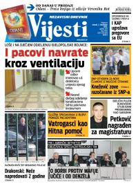 Vijesti - broj 5994, 2. dec 2014.