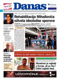 Danas - broj 6437, 15. maj 2015.