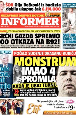 Informer - broj 936, 2. jun 2015.