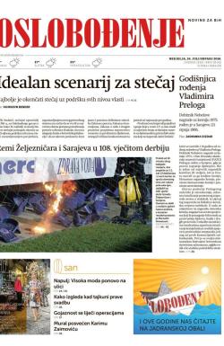 Oslobođenje - broj 25.023, 24. jul 2016.