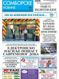 Somborske novine - broj 3355, 12. okt 2018.
