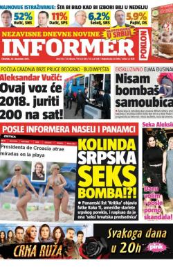Informer - broj 1112, 24. dec 2015.