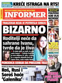 Informer - broj 739, 6. okt 2014.