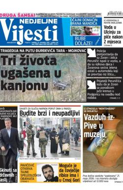 Vijesti - broj 6344, 22. nov 2015.