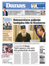 Danas - broj 8127, 30. dec 2019.