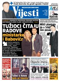 Vijesti - broj 6086, 7. mar 2015.