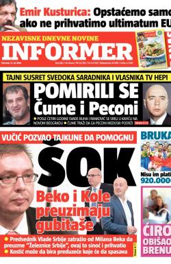 Informer - broj 682, 31. jul 2014.
