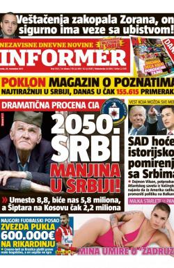 Informer - broj 1705, 29. nov 2017.