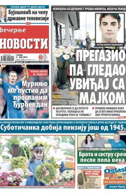 Večernje novosti - broj 1518, 6. maj 2015.