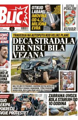 Blic - broj 8051, 19. jul 2019.