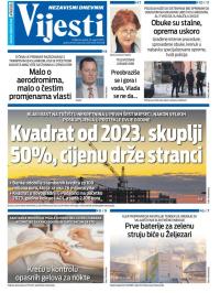 Vijesti - broj 9809, 22. avg 2025.