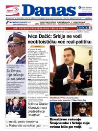 Danas - broj 6314, 12. jan 2015.
