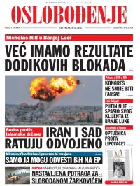 Oslobođenje - broj 24.429, 4. dec 2014.