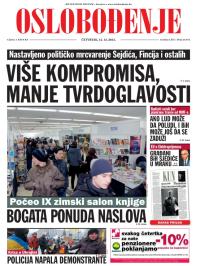 Oslobođenje - broj 24.072, 12. dec 2013.