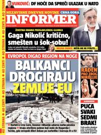 Informer CG - broj 927, 22. maj 2015.