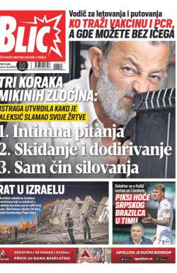 Blic - broj 8693, 13. maj 2021.