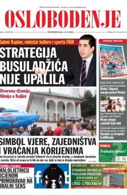 Oslobođenje - broj 24.314, 11. avg 2014.