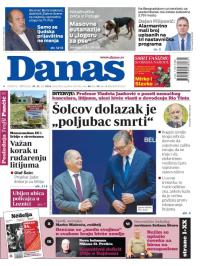 Danas - broj 9665, 20. jul 2024.