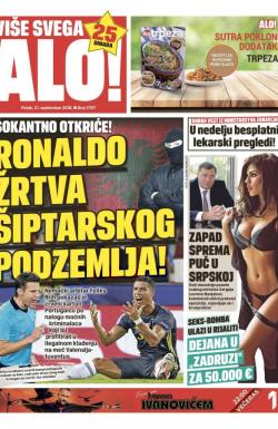 Alo - broj 3797, 21. sep 2018.