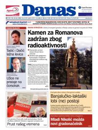 Danas - broj 6220, 10. okt 2014.