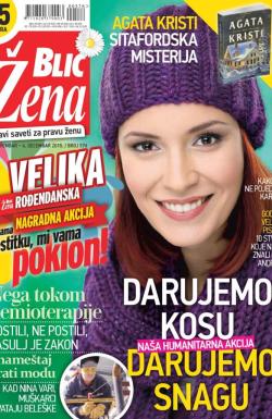 Blic Žena - broj 576, 28. nov 2015.