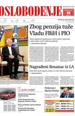 Oslobođenje - broj 26062, 19. jun 2019.