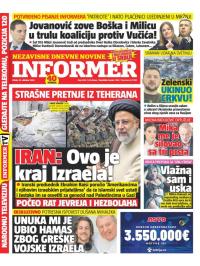 Informer - broj 3503, 20. okt 2023.