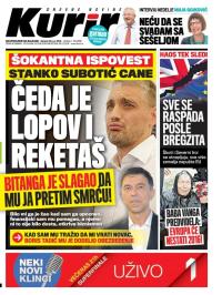 Kurir - broj 858, 26. jun 2016.