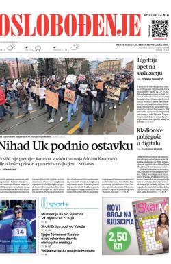 Oslobođenje - broj 28143, 16. feb 2026.
