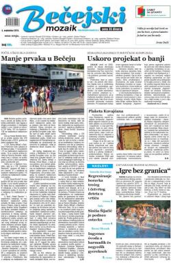 Bečejski mozaik - broj 684, 4. sep 2015.