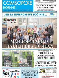 Somborske novine - broj 3422, 24. jan 2020.
