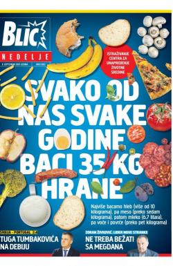 Blic - broj 8102, 8. sep 2019.