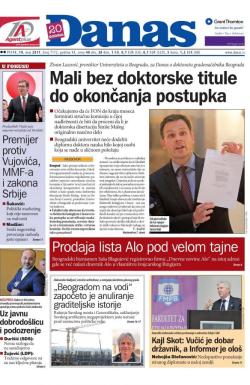 Danas - broj 7172, 19. maj 2017.