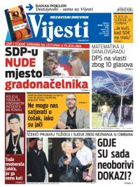 Vijesti - broj 5805, 27. maj 2014.