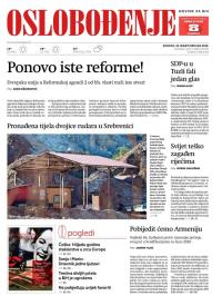Oslobođenje - broj 25976, 23. mar 2019.